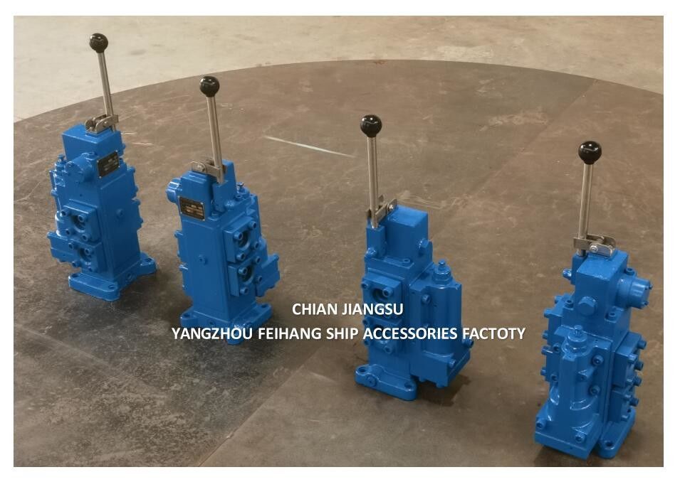 Valve de commande hydraulique haute performance 35SFRE-MO25-H3 pour treuil d'amarrage en fonte