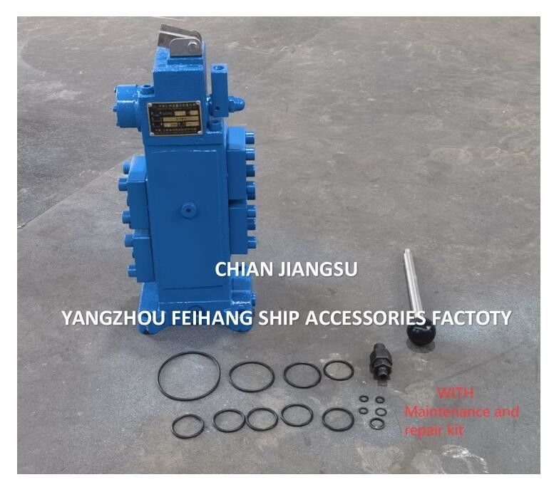 Valve de commande hydraulique haute performance 35SFRE-MO25-H3 pour treuil d'amarrage en fonte