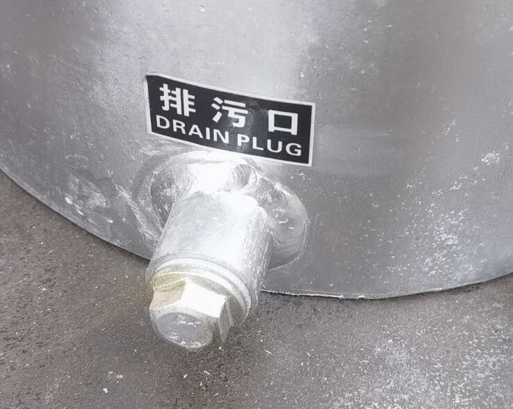 Filtre d'eau de mer de type As125 Cb/T497 avec élément de treillis en acier inoxydable pour navire