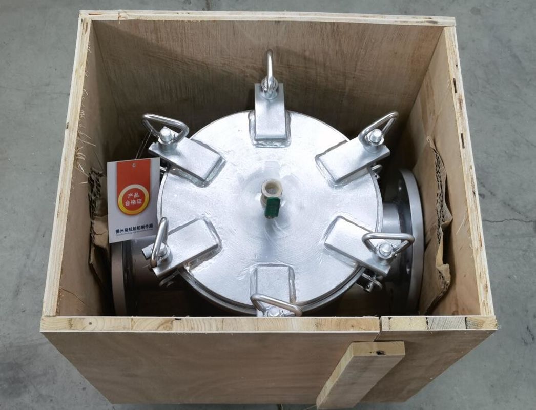Filtre d'eau de mer de type As125 Cb/T497 avec élément de treillis en acier inoxydable pour navire