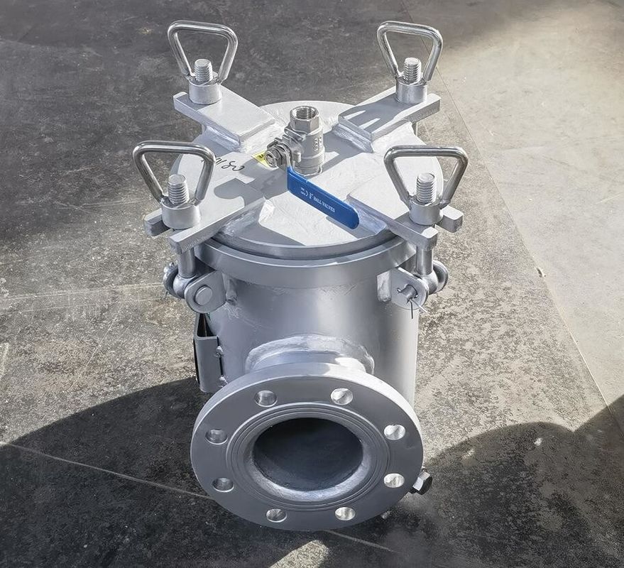 Filtre d'eau de mer en acier inoxydable - Filtre unique d'eau de mer pour la marine modèle AS80 CB/T497