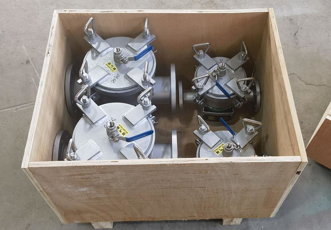 Filtre d'eau de mer en acier inoxydable - Filtre unique d'eau de mer pour la marine modèle AS80 CB/T497