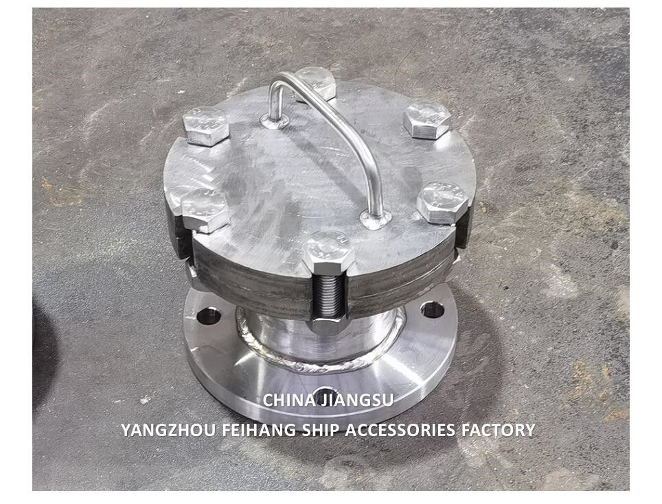 Connexion à terre en acier inoxydable Connexion à terre internationale Diamètre extérieur: 215 mm Diamètre du boulon