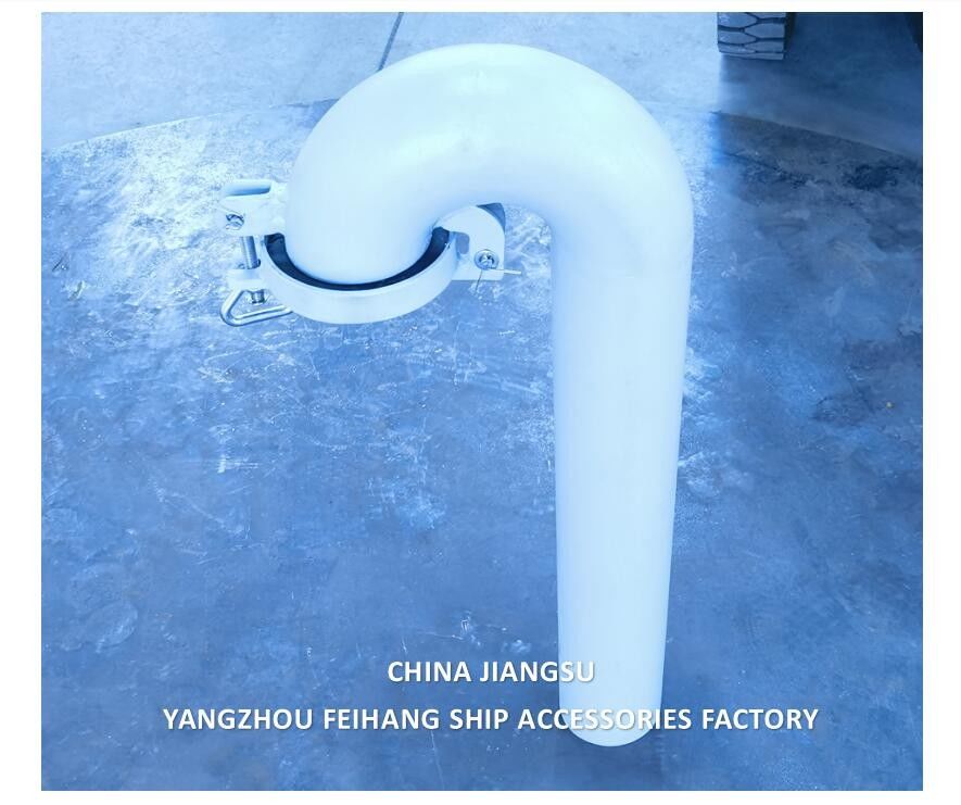 Ventilation du cou de l'oie en acier de type rond de diamètre 100 mm, avec vanne à clapet (le cou de l'oie doit être fermé)