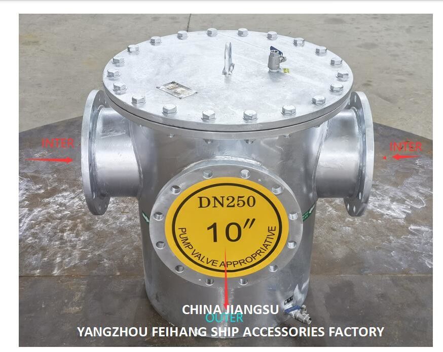 3 Type 3 voies Dépannage d'eau Modèle Fh-3t-250a Corps en acier au carbone, cartouche de filtre en acier inoxydable