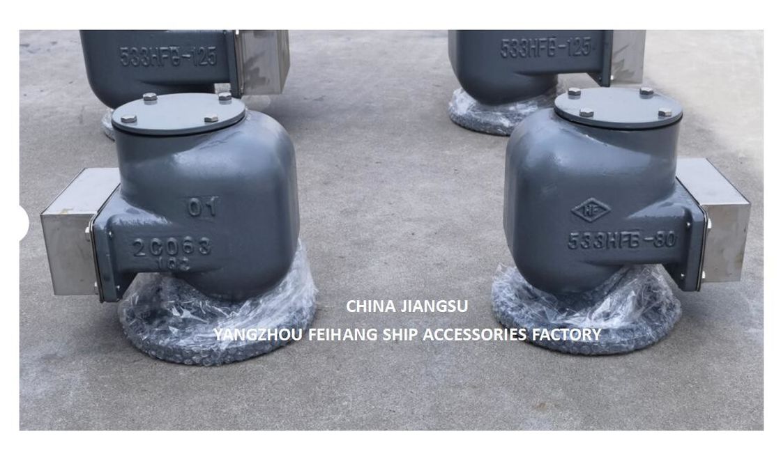 N° 533hfb-80a Tête de ventilation pour réservoir de ballast N° 533hfb-80a Tête de ventilation pour réservoir de pointe avant