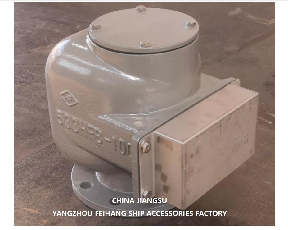 Tête d'évent d'air du réservoir de ballast et tête de tuyau d'air de ballast modèle 533HFB-100A Corps en fonte Floatvv en acier inoxydable