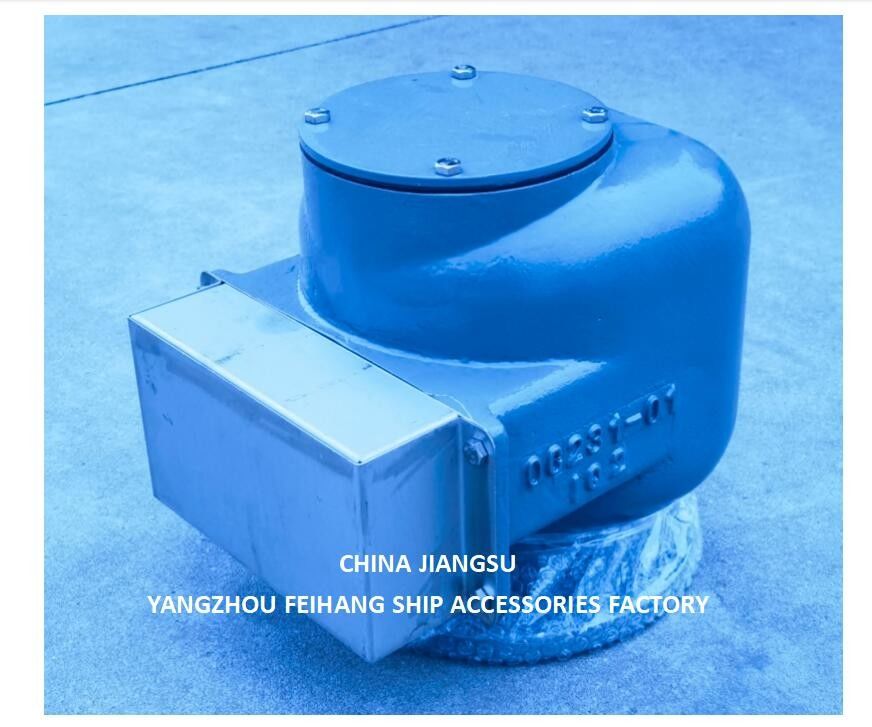 N° 533hfb-125a Tête de ventilation et tête de tuyau d'air pour le corps du réservoir de ballast en fonte avec flotteur en acier inoxydable