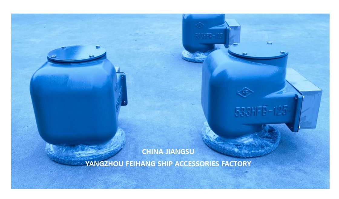 533hfb-125a Ballast Tank Air Vent Head And Ballast Air Pipe Head Corps en fonte avec flotteur en acier inoxydable
