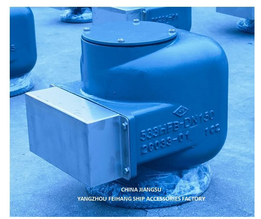 Après le pic du réservoir, la tête de ventilation de l'air n°533HFB-150A, la tête de ventilation de l'air marin, le corps en fer forgé, en acier inoxydable