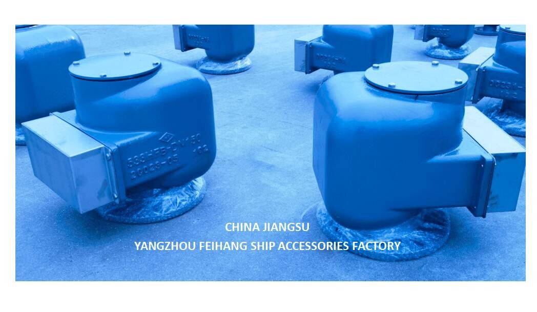 Capuchon de ventilation marine pour les réservoirs de ballast modèle 533HFB-150A Tête de ventilation marine Corps en fonte avec FLOATER