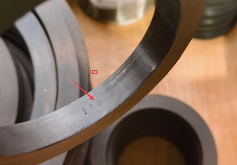Sceaux en caoutchouc pour la tête de ventilation du réservoir de ballast d'eau, modèle 533 HFB-300, matériau NBR RUBBER GASKET Maker FEIHANG SHIP