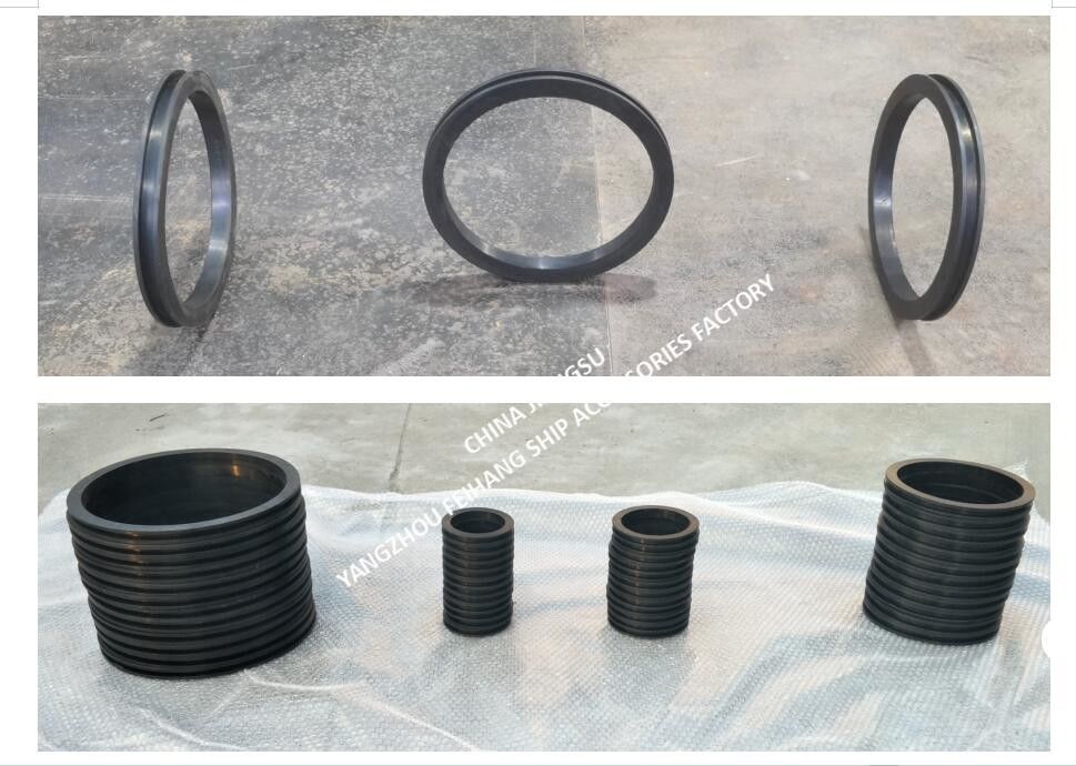 Sceaux en caoutchouc pour la tête de ventilation du réservoir de ballast d'eau, modèle 533 HFB-300, matériau NBR RUBBER GASKET Maker FEIHANG SHIP