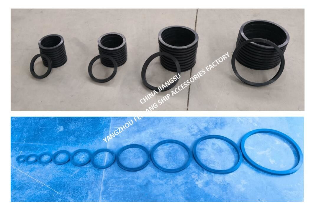Sceaux en caoutchouc pour la tête de ventilation du réservoir de ballast d'eau, modèle 533 HFB-300, matériau NBR RUBBER GASKET Maker FEIHANG SHIP