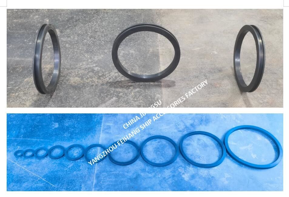Sceaux en caoutchouc pour la tête de ventilation du réservoir de ballast d'eau, modèle 533 HFB-300, matériau NBR RUBBER GASKET Maker FEIHANG SHIP