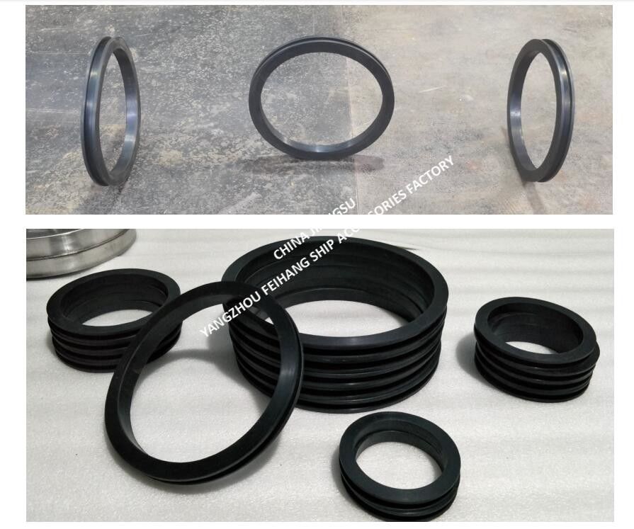 Sceaux en caoutchouc pour la tête de ventilation du réservoir de ballast d'eau, modèle 533 HFB-300, matériau NBR RUBBER GASKET Maker FEIHANG SHIP