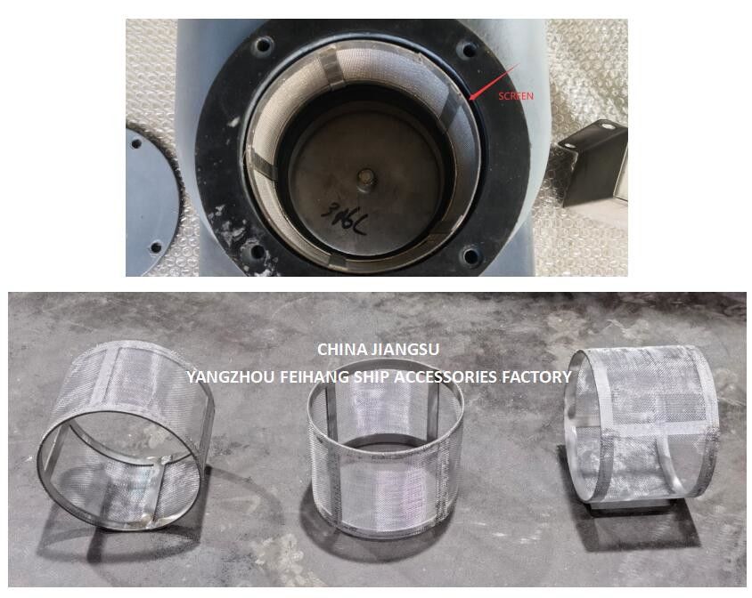 Écran pour la tête de tuyauterie d'air n°533HFO-250A & filet de feu pour la tête de ventilation d'air n°533HFO-250A