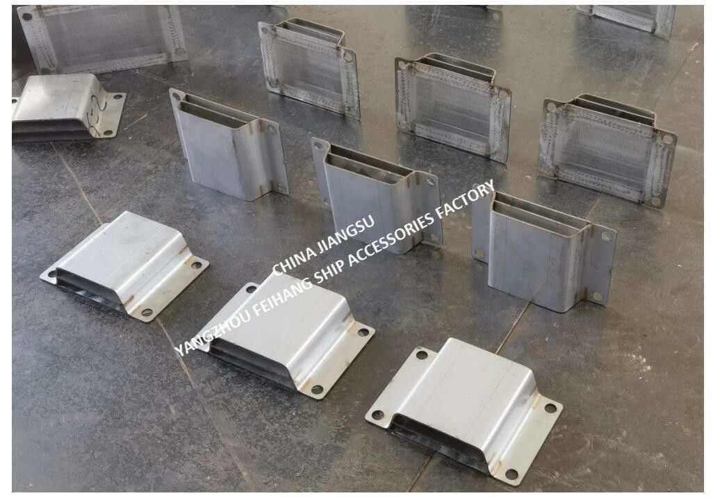 Couverture latérale pour la tête de tuyau d'air n°533HFB-350A et couverture du capot pour la tête de ventilation n°533HFB-350A Matériau: acier inoxydable