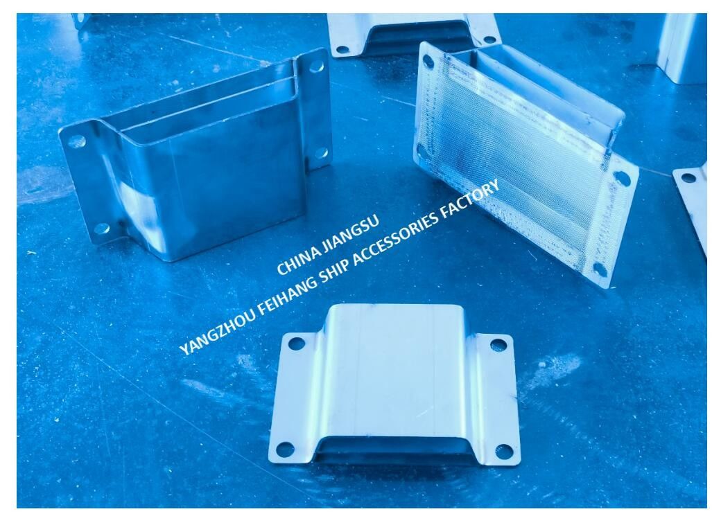 Couverture latérale pour la tête de tuyau d'air n°533HFB-350A et couverture du capot pour la tête de ventilation n°533HFB-350A Matériau: acier inoxydable