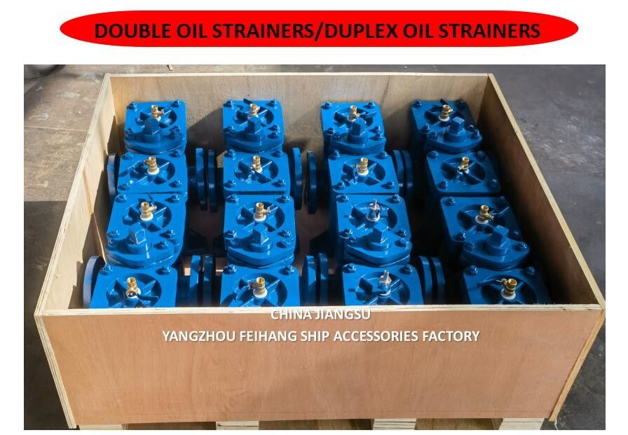 Expédition de filtres à huile duplex et filtres à huile doubles modèle AS16050 Cb/T425 Carrosserie de filtre en acier inoxydable