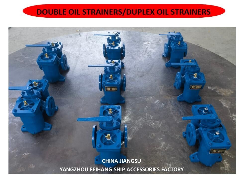 Expédition de filtres à huile duplex et filtres à huile doubles modèle AS16050 Cb/T425 Carrosserie de filtre en acier inoxydable
