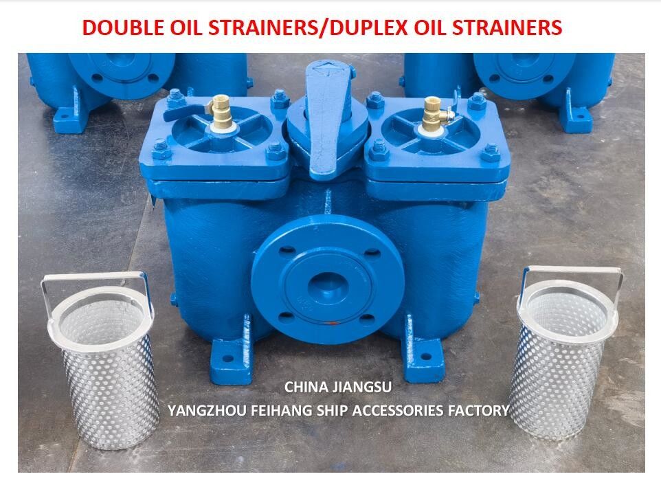 Expédition de filtres à huile duplex et filtres à huile doubles modèle AS16050 Cb/T425 Carrosserie de filtre en acier inoxydable