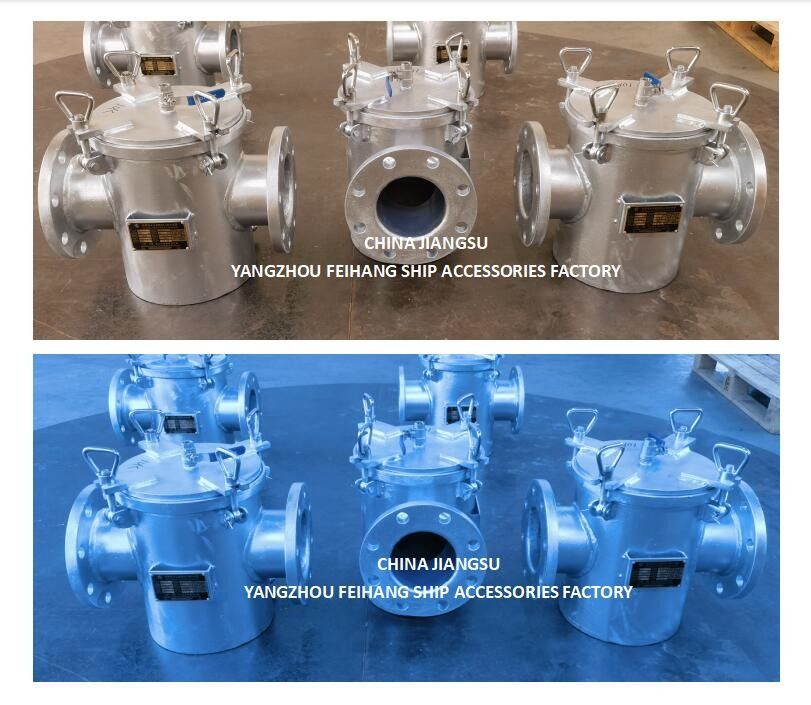 Sépare-eau de mer modèle AS125 CBM1061 Corps galvanisé, écran en acier inoxydable et fournisseur en Chine - FeiHang