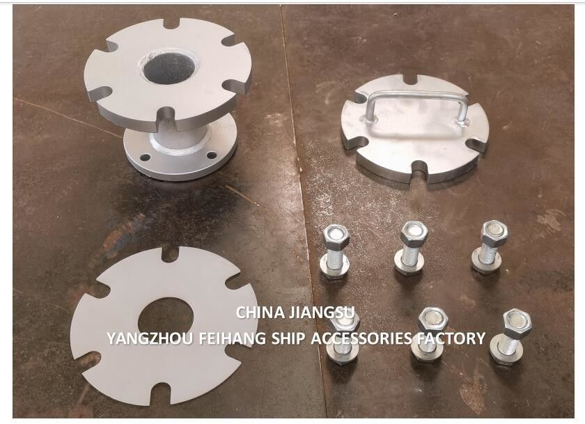 Connexion à terre internationale pour les eaux usées pétrolières Diamètre extérieur: 215 mm Diamètre de l'articulation du boulon: 183 mm;