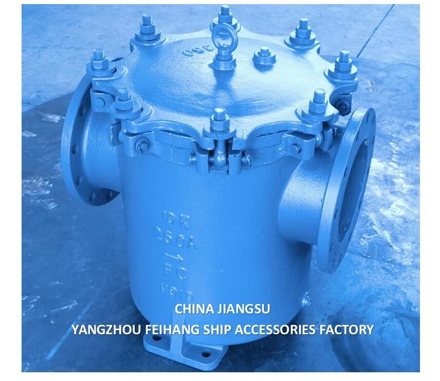 Produit de fabrication chinoise - IMPA 872011 Filtreur d'eau de canette marine et filtres d'eau de canette en fonte JIS F7121