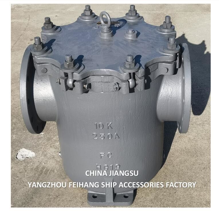 Produit de fabrication chinoise - IMPA 872011 Filtreur d'eau de canette marine et filtres d'eau de canette en fonte JIS F7121