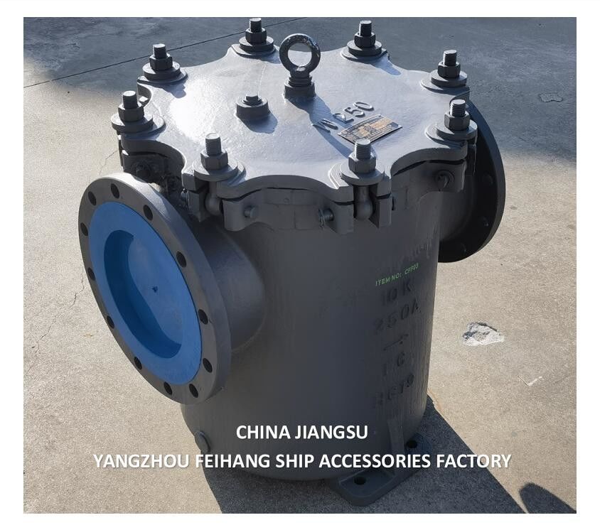 Produit de fabrication chinoise - IMPA 872011 Filtreur d'eau de canette marine et filtres d'eau de canette en fonte JIS F7121