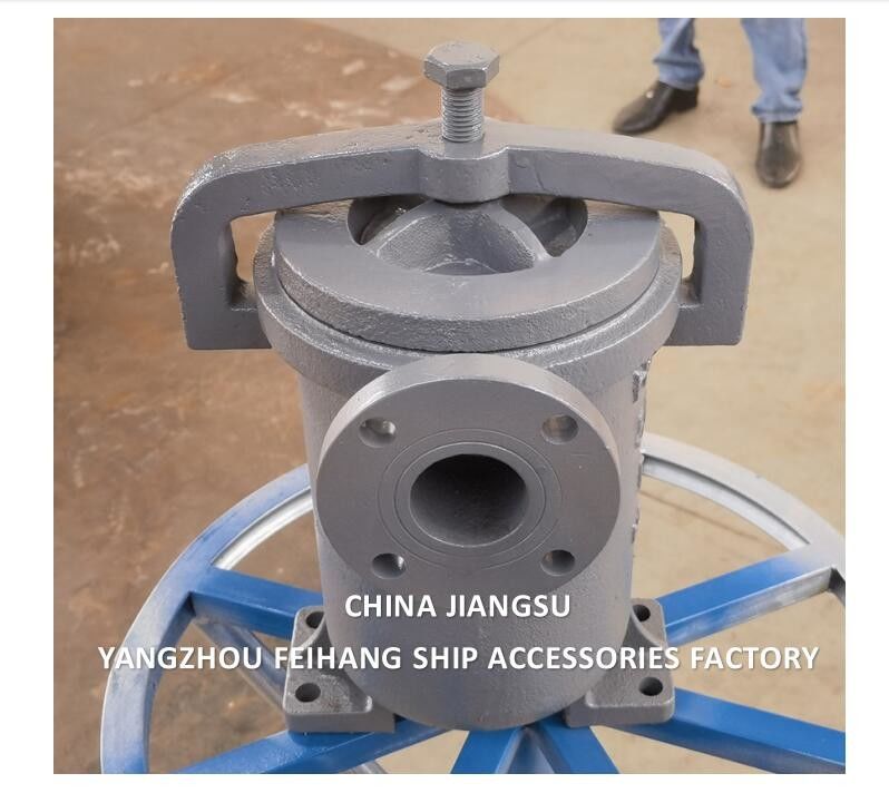JIS F7209 MARINE SIMPLEX FUEL STRAINER & MARINE SINGLE FILTER Corps en fonte en acier inoxydable Élément de filtre