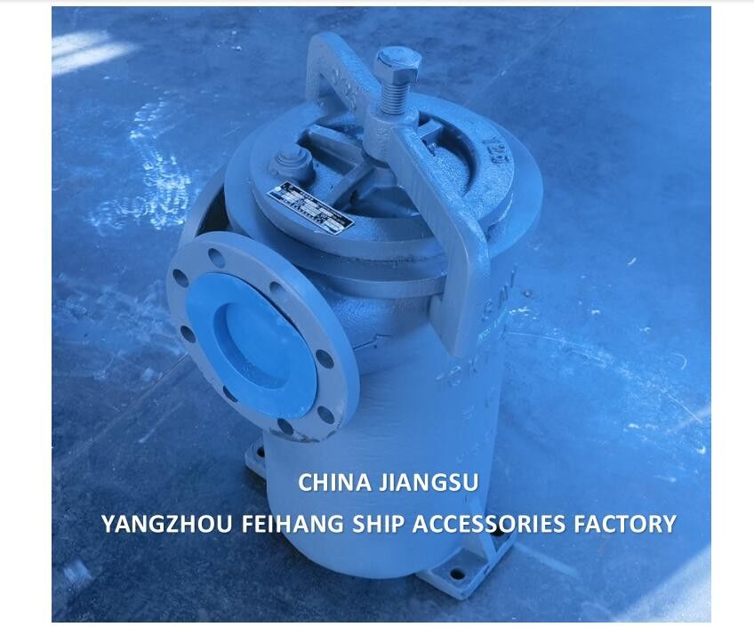 JIS F7209 MARINE SIMPLEX FUEL STRAINER & MARINE SINGLE FILTER Corps en fonte en acier inoxydable Élément de filtre