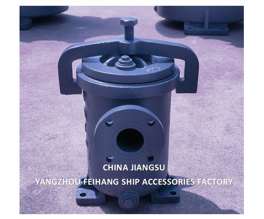 JIS F7209 MARINE SIMPLEX FUEL STRAINER & MARINE SINGLE FILTER Corps en fonte en acier inoxydable Élément de filtre