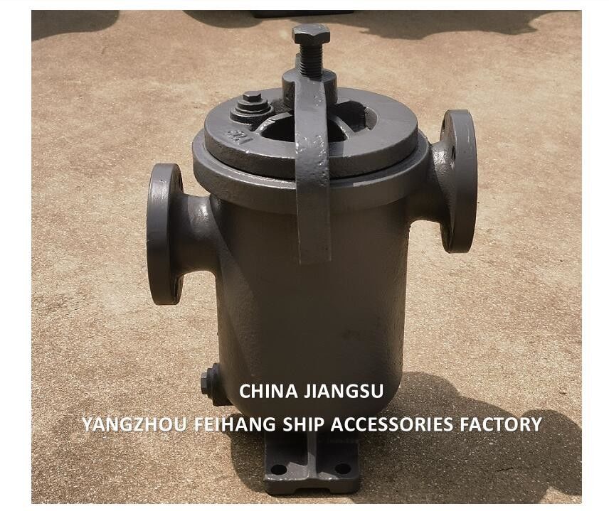 JIS F7209 MARINE SIMPLEX FUEL STRAINER & MARINE SINGLE FILTER Corps en fonte en acier inoxydable Élément de filtre