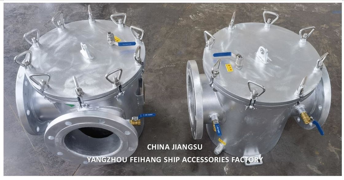 Filtre à eau de mer pour l'entrée principale de la pompe à eau de mer BRS200 CB/T497 SZIE-8