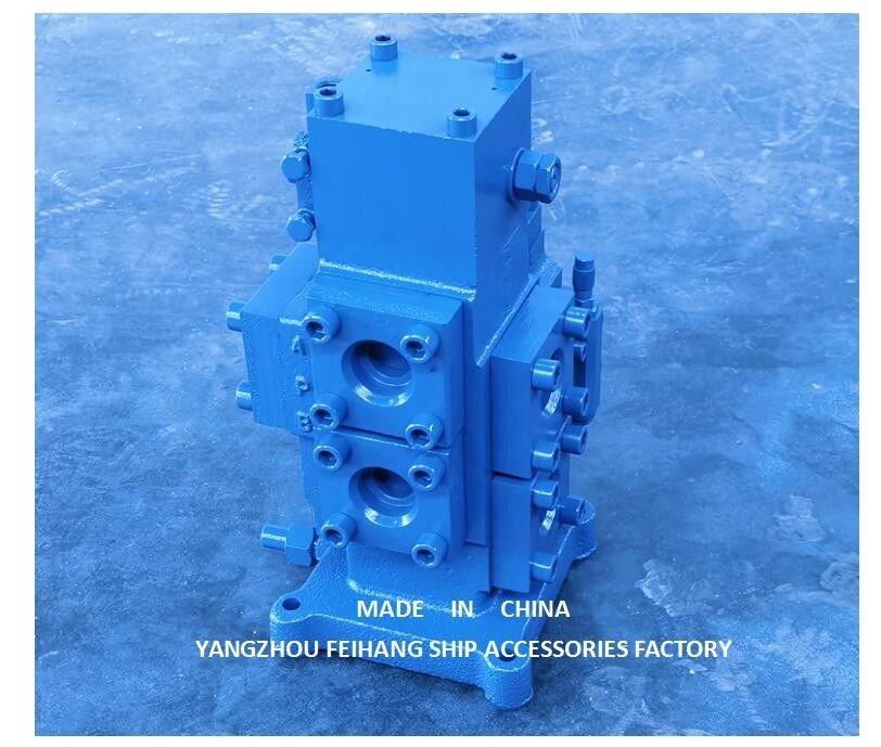 La valve de commande JHH-06-6C-PT-120 est une valve de commutation directionnelle en 3 positions, dont la