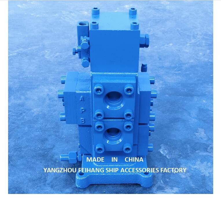 La valve de commande JHH-06-6C-PT-120 est une valve de commutation directionnelle en 3 positions, dont la