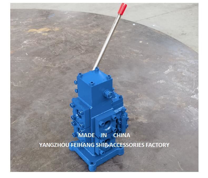 La valve de commande JHH-06-6C-PT-120 est une valve de commutation directionnelle en 3 positions, dont la