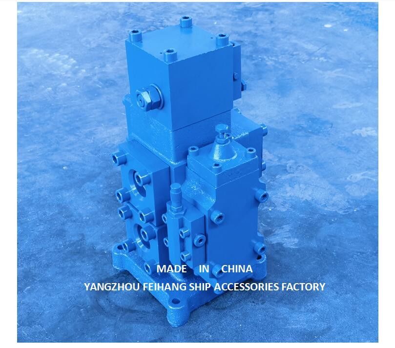La valve de commande JHH-06-6C-PT-120 est une valve de commutation directionnelle en 3 positions, dont la