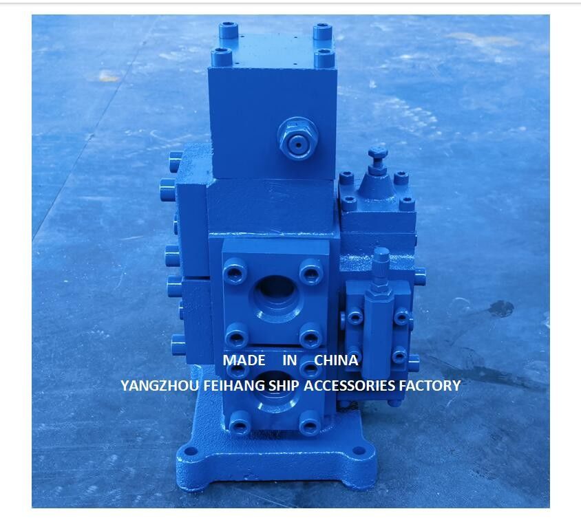 Le groupe de soupapes de commande de la treuille avant-CSBF-G25 Les soupapes de commande hydraulique Taille Dn25, Débit 200 l/min, Pression 25mpa, Opération manuelle