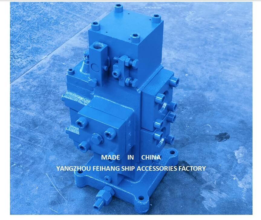 Le groupe de soupapes de commande de la treuille avant-CSBF-G25 Les soupapes de commande hydraulique Taille Dn25, Débit 200 l/min, Pression 25mpa, Opération manuelle