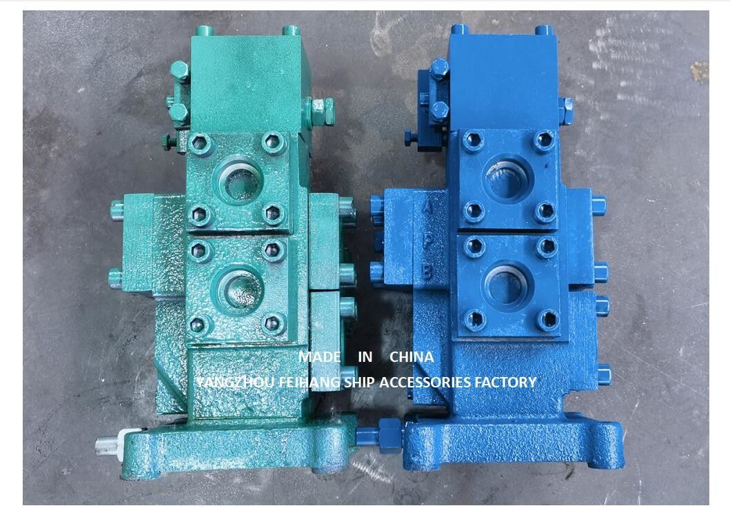 La valve de commande JHH-06-6C-PT-120 est une valve de commutation directionnelle en 3 positions, dont la