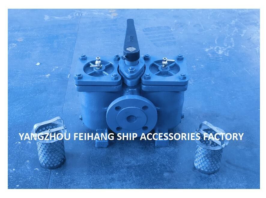 Chine AS40 Cb/T425 Filtre à huile duplex et fournisseur de double filtre à huile - FeiHang Marine
