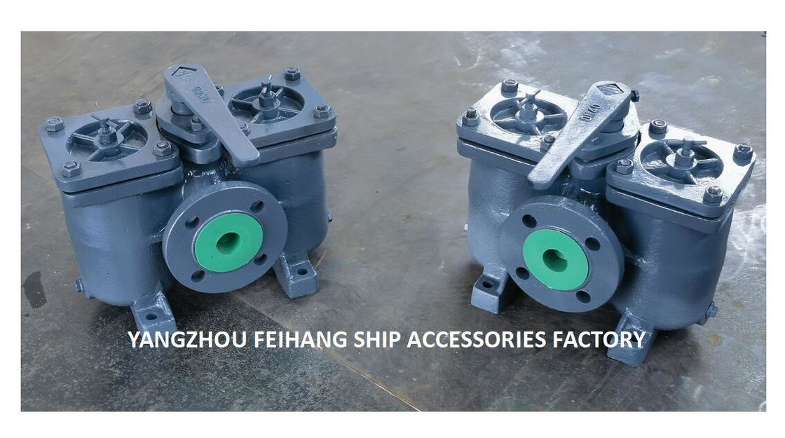 Chine AS40 Cb/T425 Filtre à huile duplex et fournisseur de double filtre à huile - FeiHang Marine