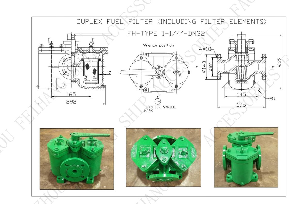 Filtre à huile AS32 Cb/T425 pour pompe à transfert de carburant