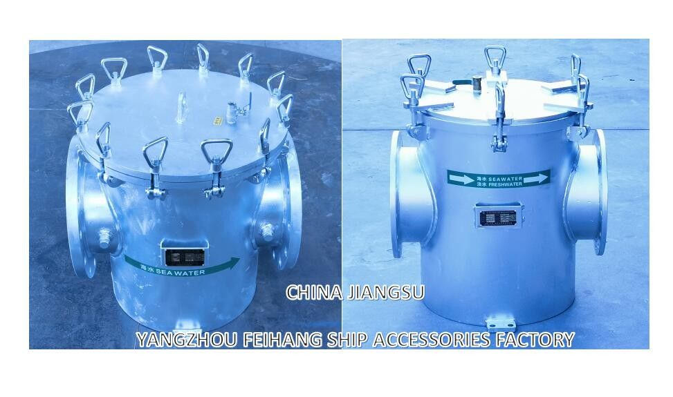 Système d'écoulement d'eau de mer pour moteur principal modèle As250 Cb/T497 & Aux. Système d'écoulement d'eau de mer pour moteur As250 Cb/T497