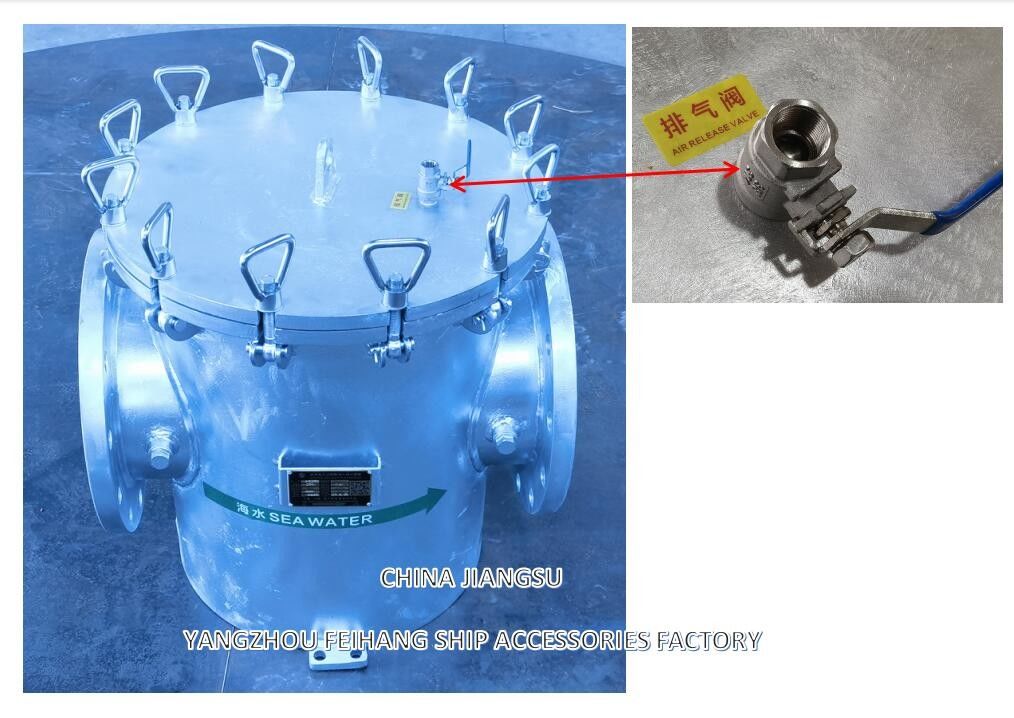 Système d'écoulement d'eau de mer pour moteur principal modèle As250 Cb/T497 & Aux. Système d'écoulement d'eau de mer pour moteur As250 Cb/T497