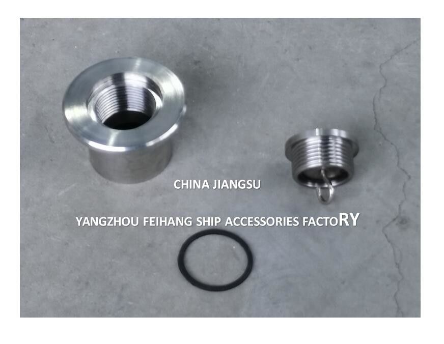 Tubes de sonorisation en acier inoxydable Tête de tuyau de 108 mm de diamètre extérieur et taille de fil M76*3.0