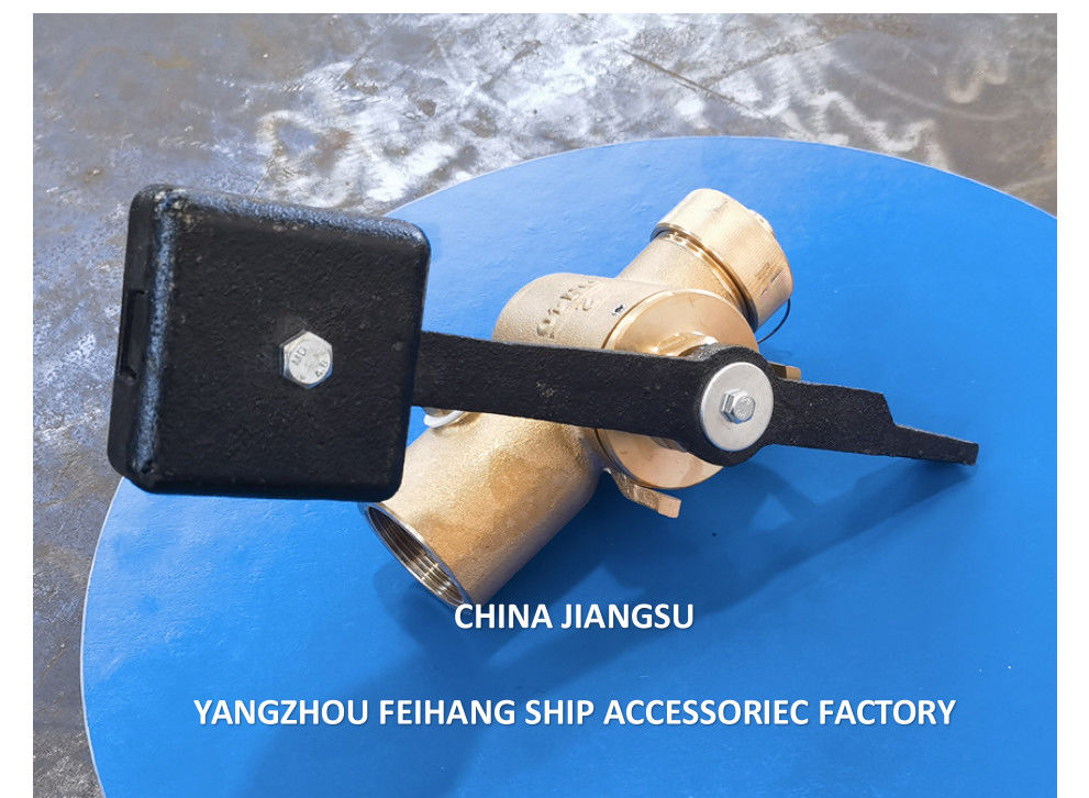 Chine Levier pondéré en bronze auto-fermant le coq sonore fileté Bsp modèle FH40 Cb/T3778-1999